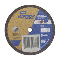 NORTON ABRASIVE: 3 X .035 X 1/4 TYPE 01 STRAIGHT WHEELS, 60 GRIT, CUT-OFF WHEEL